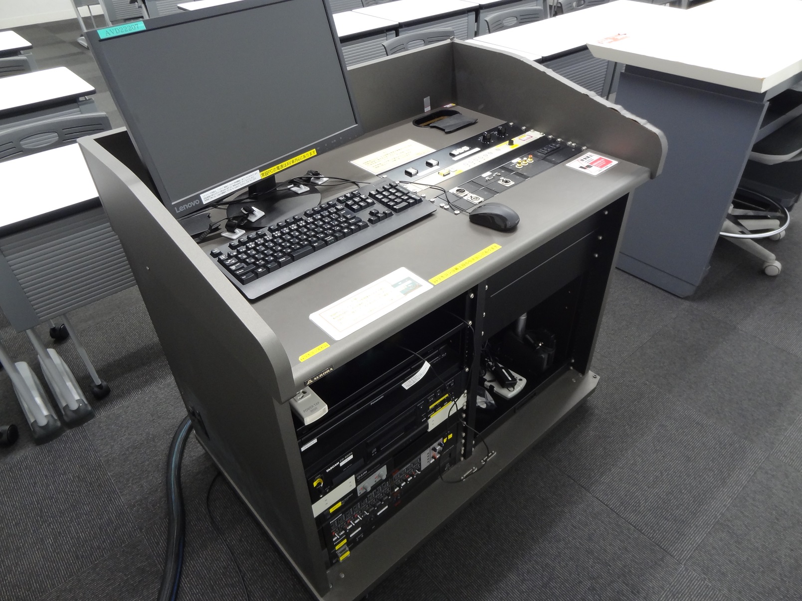 Lサイズ　早稲田 教室機器環境_22号館2階 - Waseda IT Service Portal