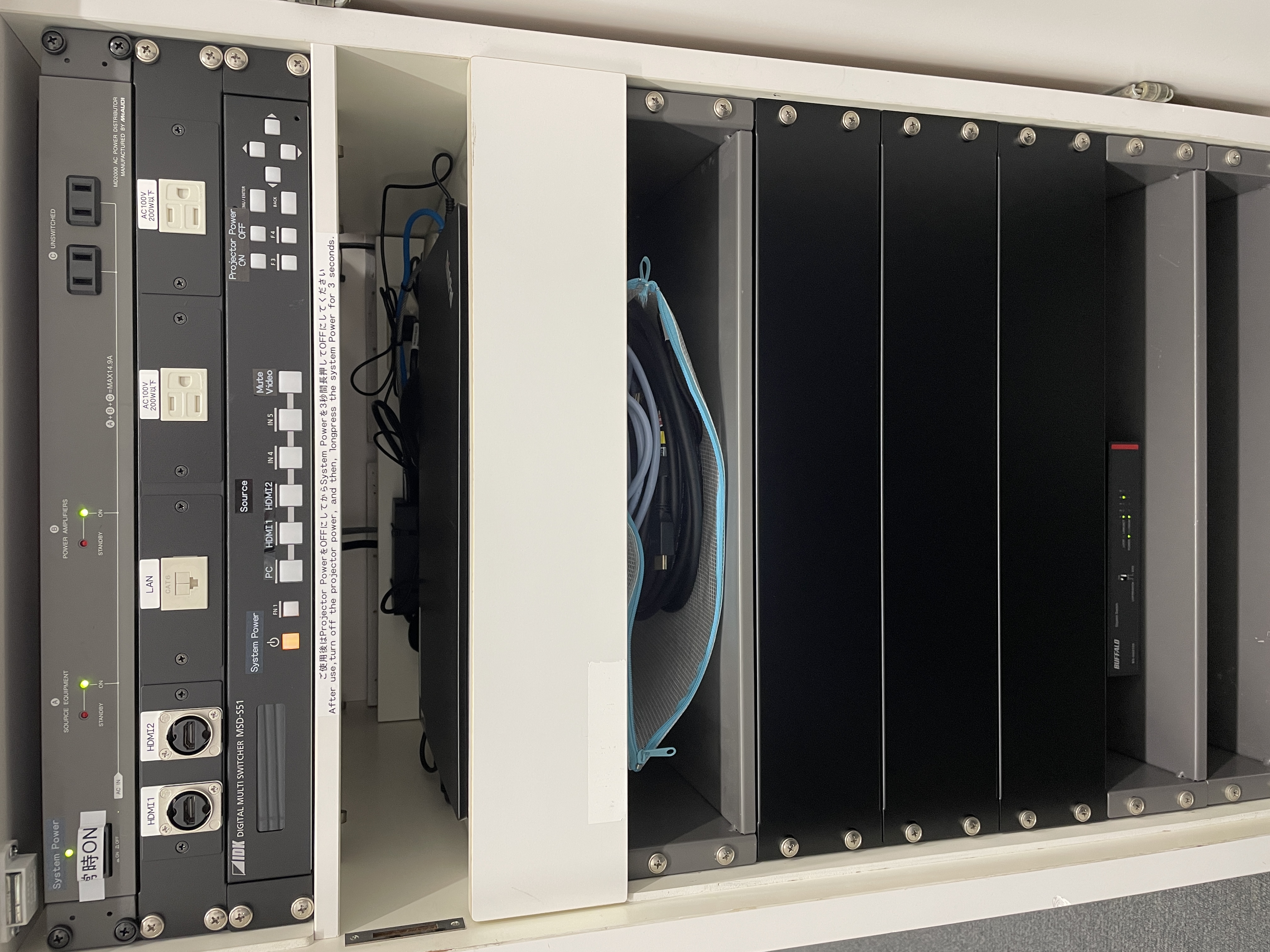 教室機器環境_11号館8階 - Waseda IT Service Portal