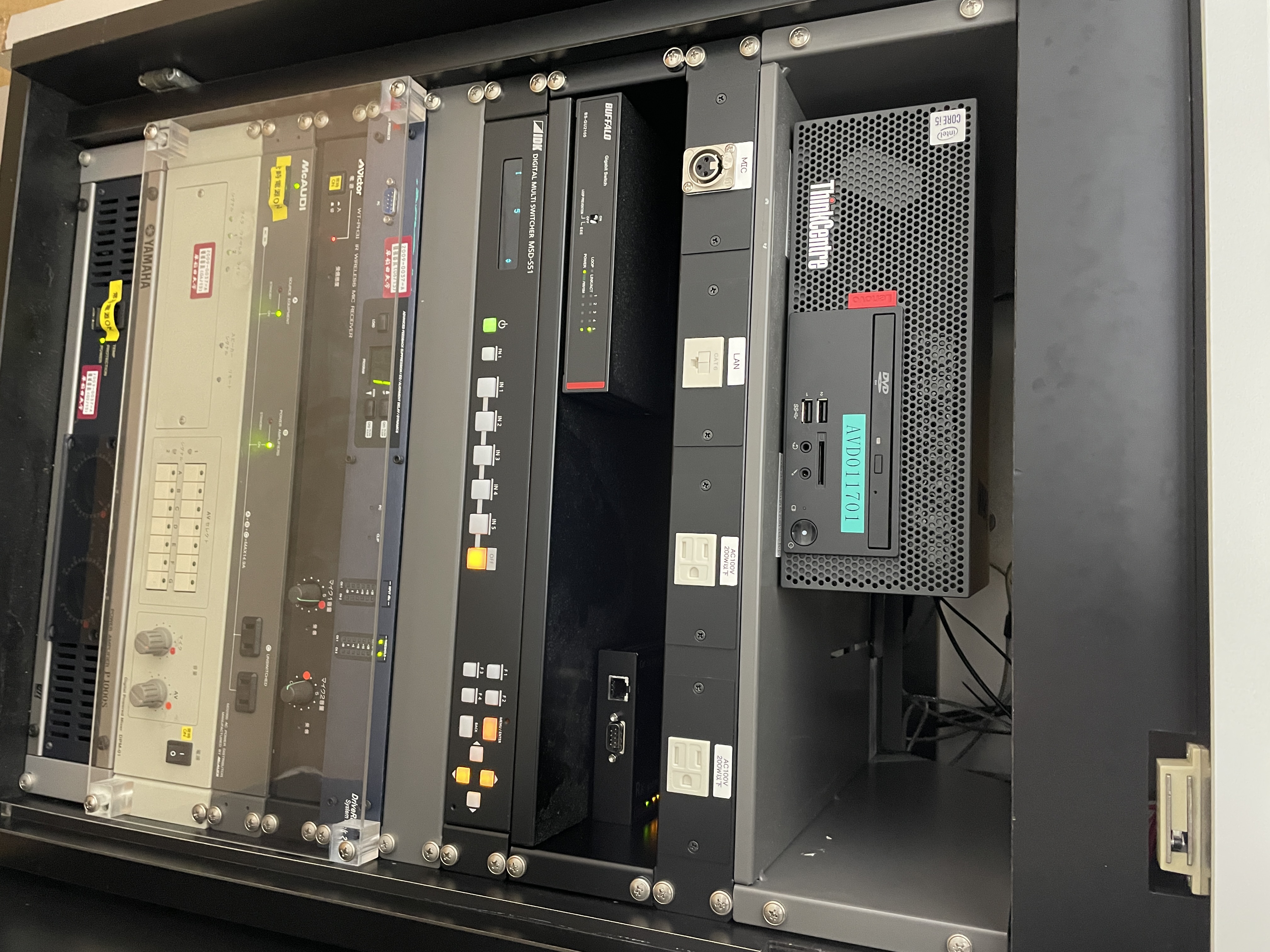 Classroom equipment environment Building 11, 7F - Waseda IT