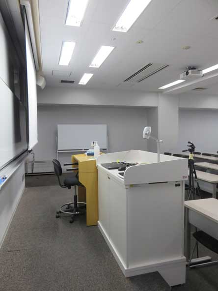 Classroom equipment environment Building 79, 3F - Waseda IT