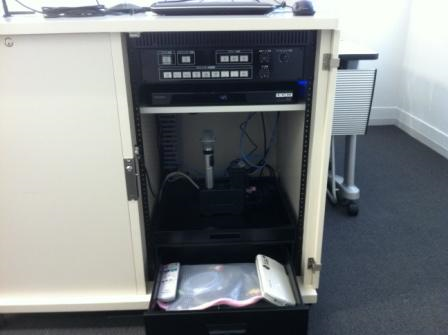 Classroom equipment environment Building 30, 1F - Waseda IT